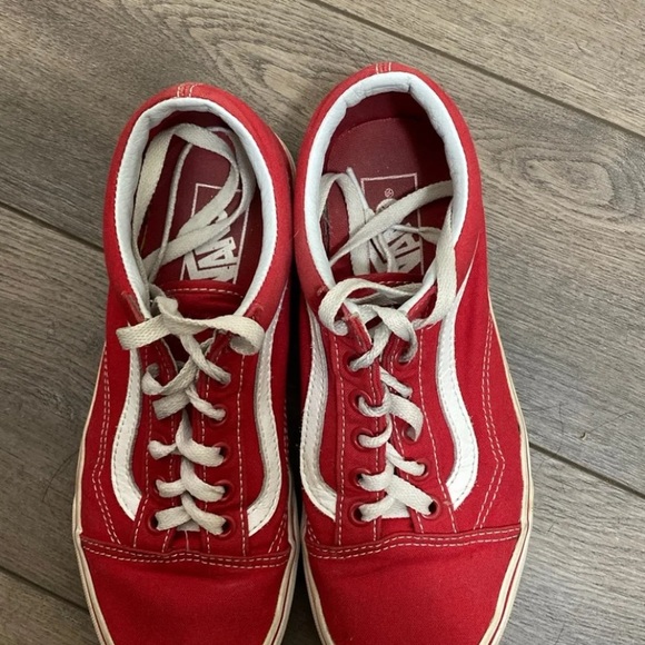 Red vans old skool - Picture 3 of 4